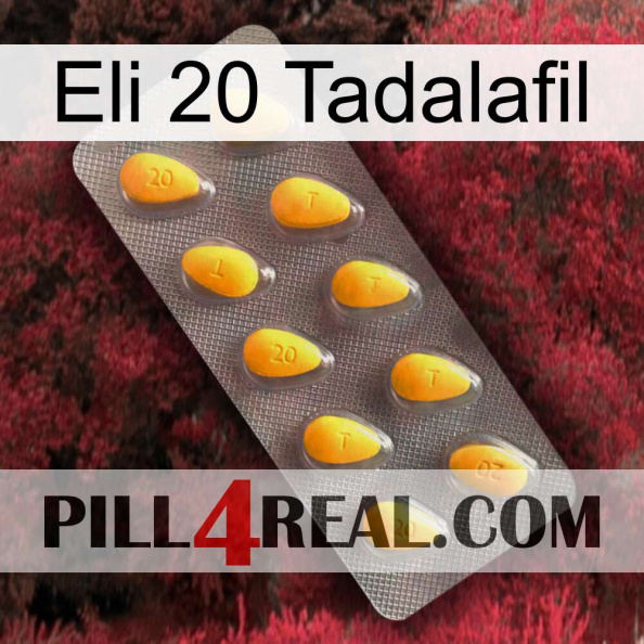 Eli 20 Tadalafil cialis1